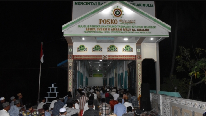 Jamaah Zikir Kebangsaan, Mulai Padati Posko MPTT Mutmainah Lembah Sabil, Abdya