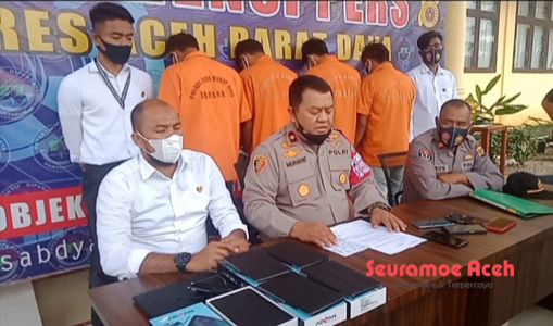 Begini Kronologi Pencurian 11 Unit Tab Milik SMAN 1 Abdya