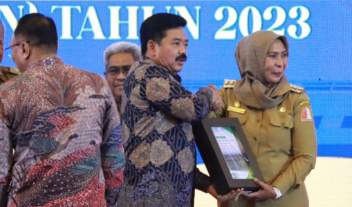 Pj Bupati Terima Materi Teknis RDTR dari Kementerian ATR-BPN