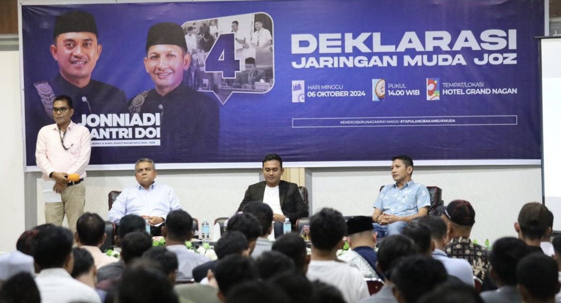 Usai Deklarasi, Jaringan Muda Joz Siap Menangkan Jonniadi - Mantri Doi