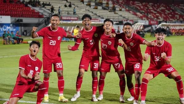 Babak Pertama, Indonesia U-17 Bermain Imbang Hadapi Australia