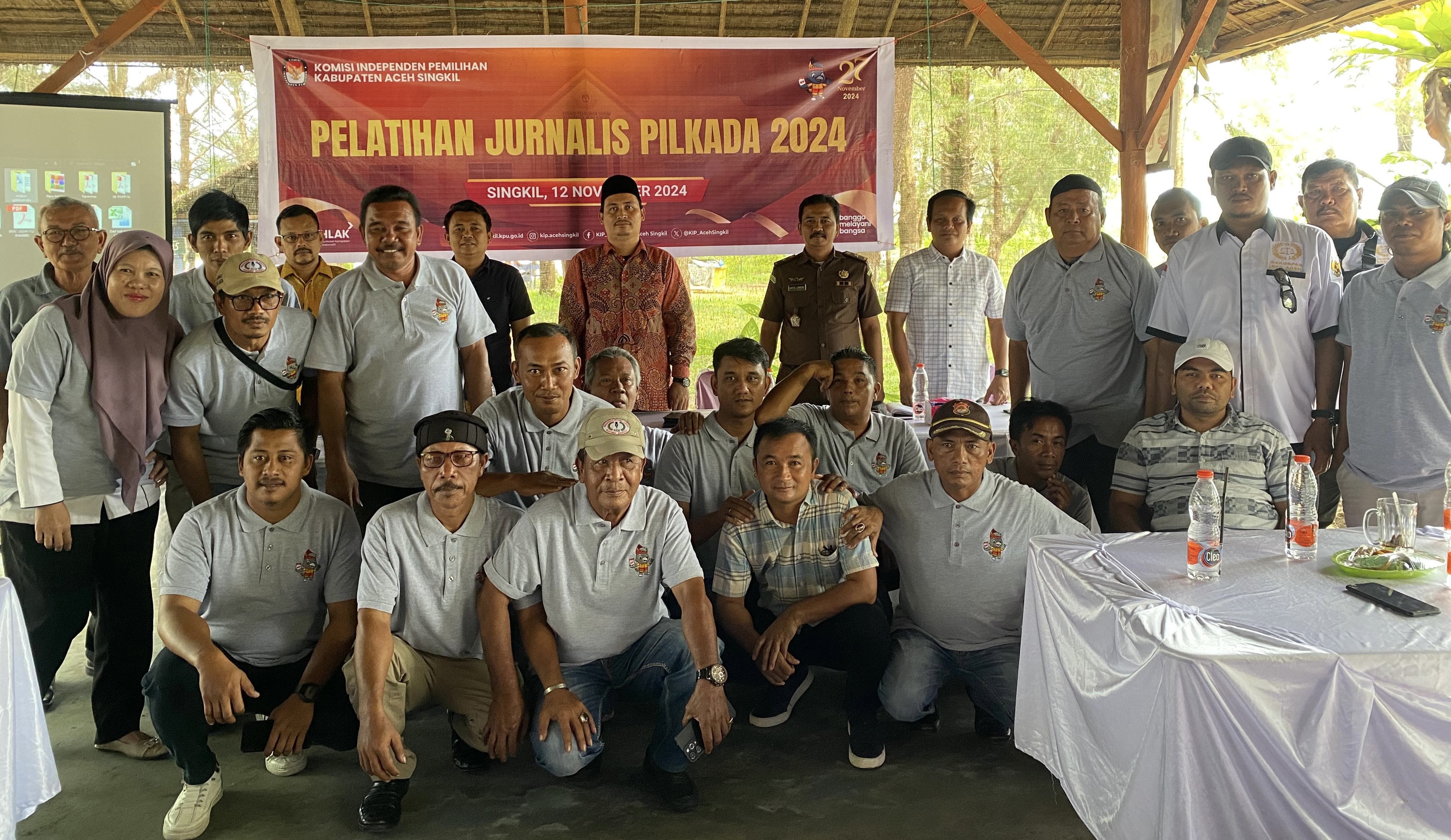 Peran Strategis Jurnalis dalam Mengawal Pilkada 2024: KIP Aceh Singkil Gelar Pelatihan untuk Pers