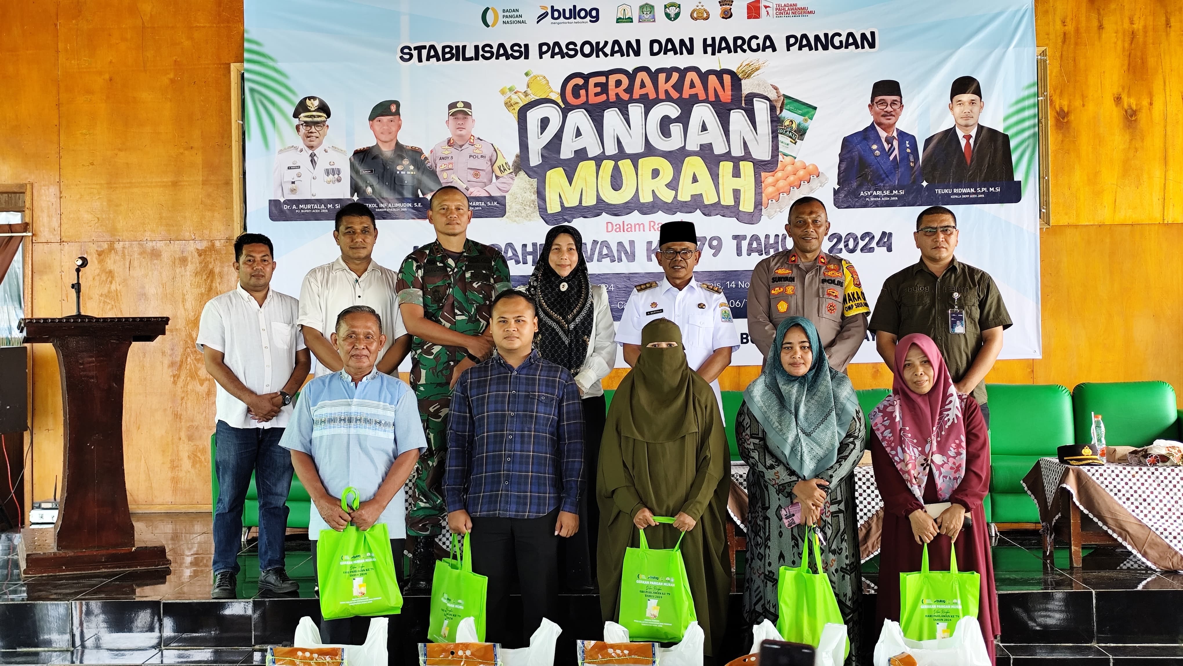 Pemerintah Aceh Jaya Gelar Gerakan Pangan Murah untuk Stabilkan Harga dan Pasokan Pangan