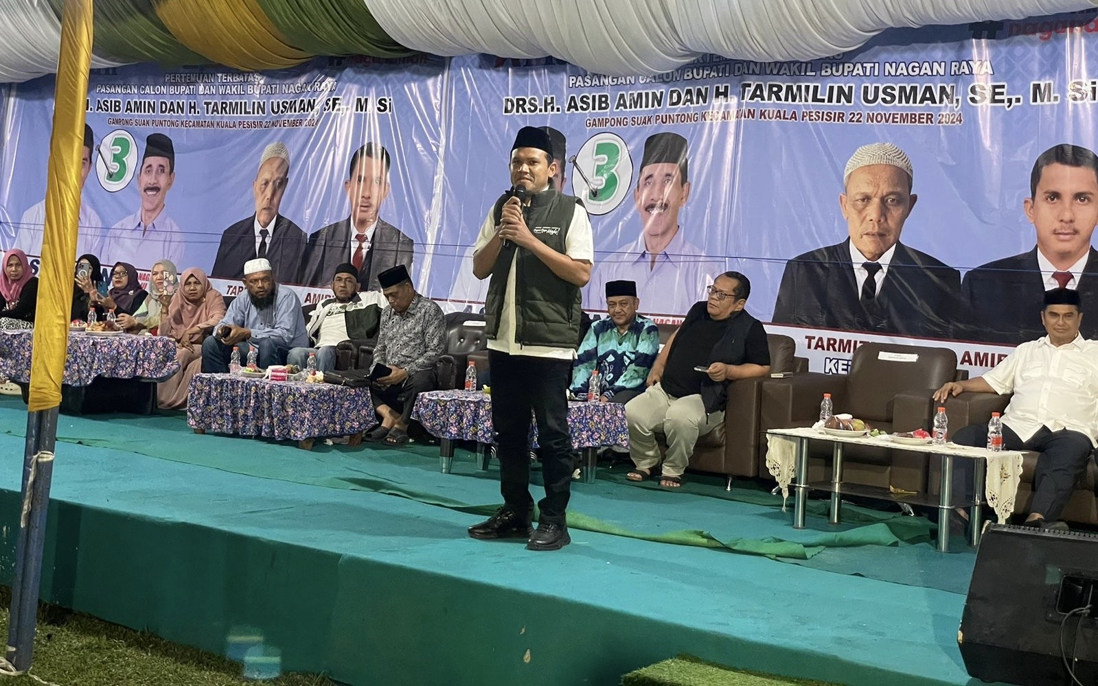 Temui Masyarakat Nagan Raya, Dek Fad : Asib Orang Amanah dan Tarmilin Putra Terbaik