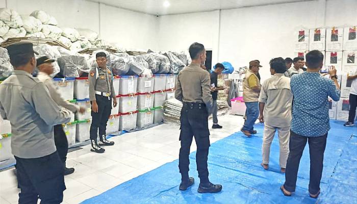 Rekapitulasi Suara di 11 Kecamatan Aceh Singkil Selesai, Logistik Pemilu Dikembalikan ke KIP