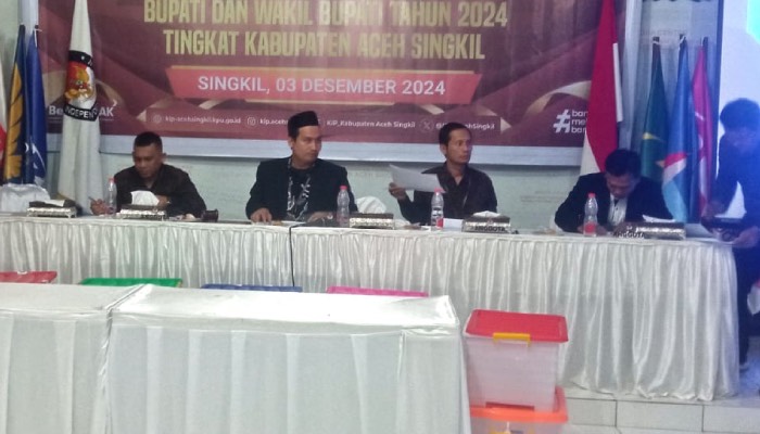 Mualem-Dek Fadh Unggul Perolehan Suara di Aceh Singkil