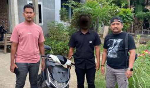 Terungkap! Sebelum Bobol Toko, MF Lebih Dulu Sikat Sepeda Motor