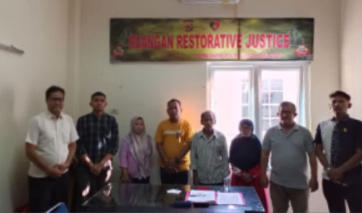 Kasus Penganiayaan Diselesaikan Lewat Restorative Justice