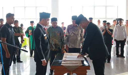 Lantik Tujuh Pejabat Eselon II, Ini Pesan Penting Bupati Aceh Barat