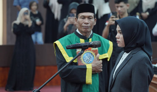 Gantikan Jonniadi, Rauzatul Jannah Dilantik Jadi Anggota DPRK Nagan Raya