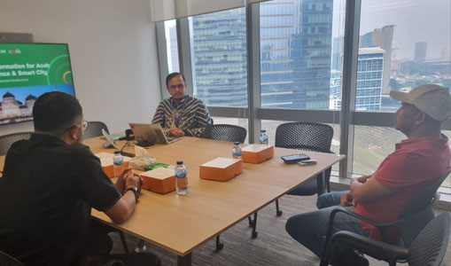 Pemkab Aceh Jaya Jajaki Kerja Sama Digital dengan Amazon Web Services