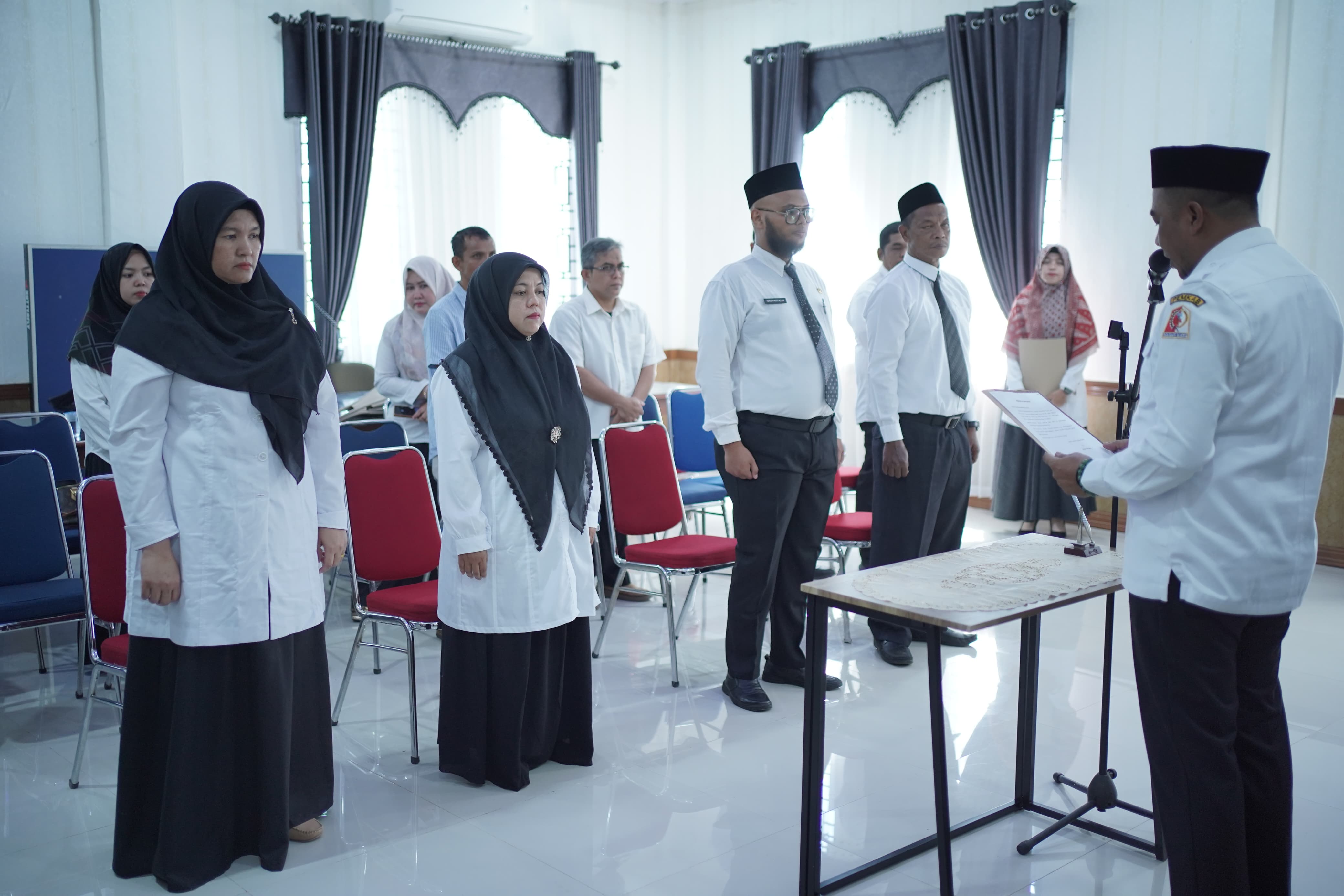 Wabup Lantik Pejabat Fungsional Penata Kelola Penanaman Modal