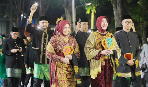 Delegasi Banda Aceh Tampil Memikat di Karnaval Budaya APEKSI VII