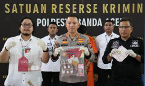 Pembobol Brankas di Peukan Bada Banda Aceh Diciduk Tim Rimueng