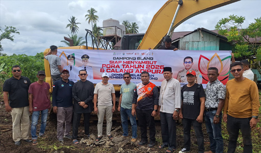 Jelang PORA 2026, Pemkab Aceh Jaya Gelar Aksi Bersih-Bersih Kota Calang