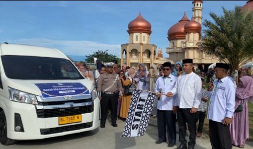 Dari Masjid Agung Baitul Makmur, 175 Calhaj Aceh Barat Dilepas