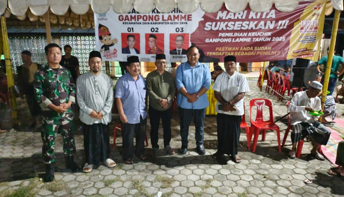 Sekda Aceh Jaya Tinjau Persiapan Pilchik Serentak 2025