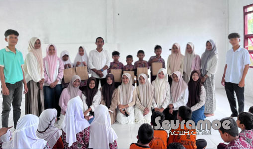 Di Hari Santri, Pelajar Nagan Raya Adakan Kegiatan Berbagi