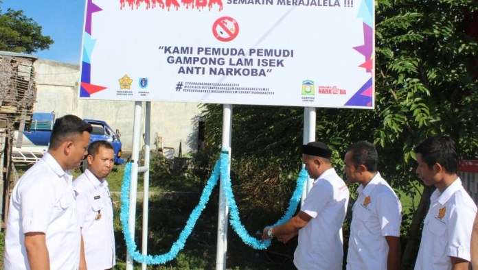 Satgas Pageu Gampong Anti Narkoba di Kukuhkan