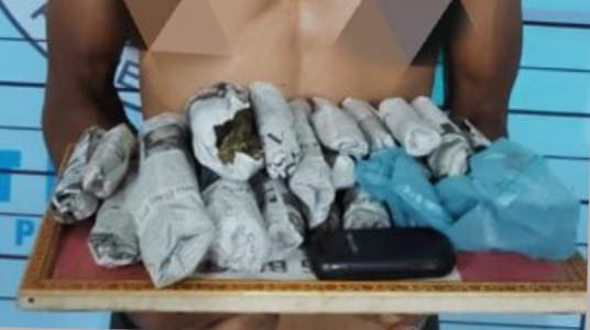 Diduga Agen Jual Beli Ganja, Seorang Pria di Tangkap Polisi