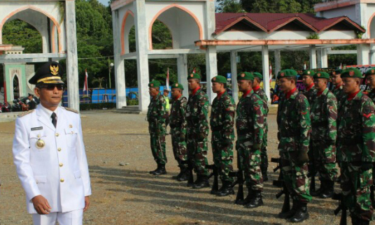 Polres Nagan Raya Gelar Upacara HUT Bhayangkara ke 73