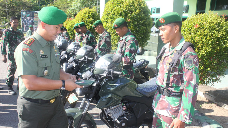 Babinsa Kodim 0114 Aceh Jaya Dapat Bantuan Sepeda Motor