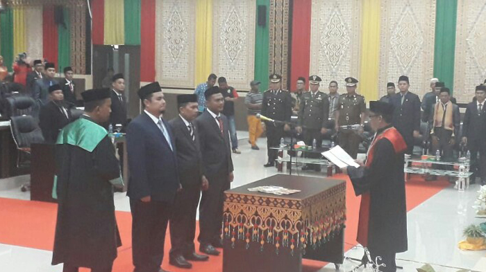 Bupati, Wabup dan Sekda Tak Hadiri Pelantikan Pimpinan DPRK Agara, Ada Apa?
