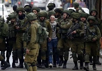 Tahun 2018, Ratusan Anak Palestina di Tahan Zionis Yahudi