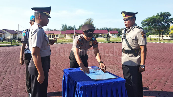 Kompol Alwin Jabat Waka Polres Aceh Jaya